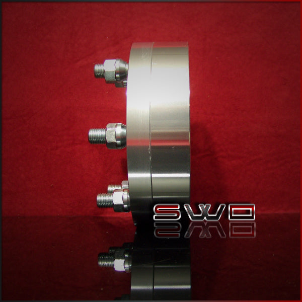 Set of 4 - 5 Lug to 8 Lug Wheel Adapter Conversion - 5x5.5 to 8x6.5 - 2