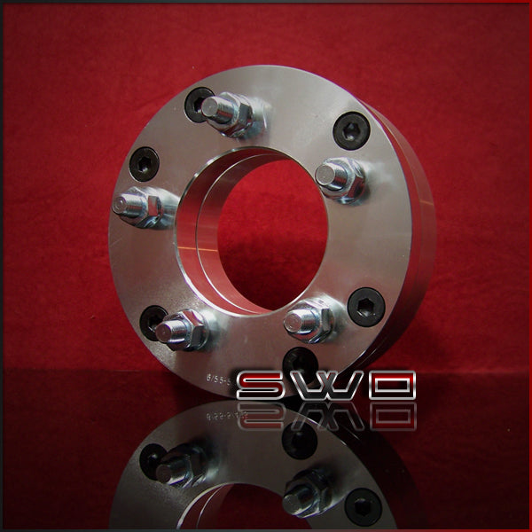 Set of 4 - 6 Lug to 5 Lug Wheel Adapters - 6x5.5 to 5x5.5 - 2
