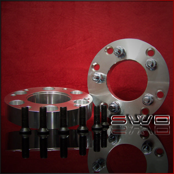 Set of 4 - 6 Lug to 5 Lug Wheel Adapters - 6x5.5 to 5x5.5 - 2