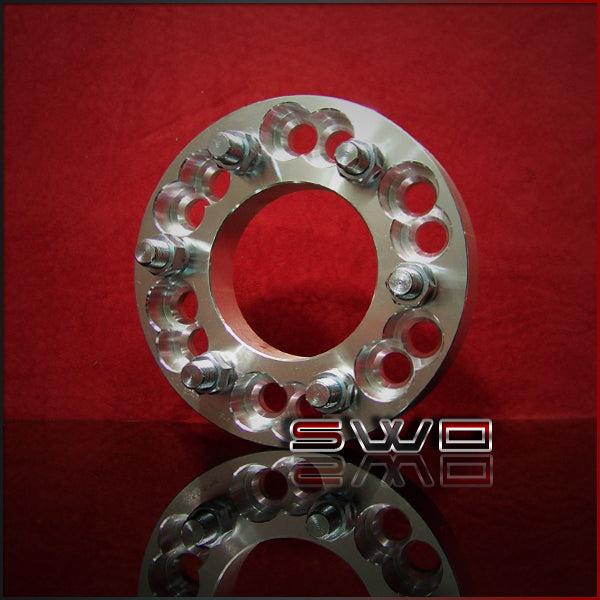 Set of 4 - 6 Lug Wheel Adapters - 6x5.5 and 6x135 to 6x5 - 1.25