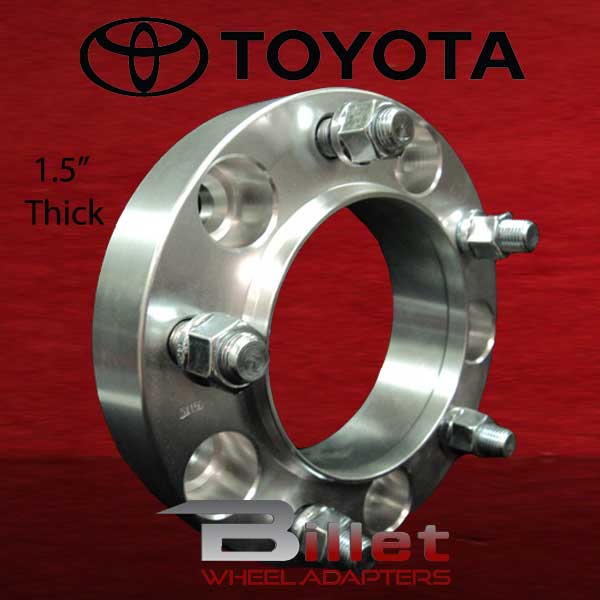 Set of 4 - 5 Lug Wheel Adapter Toyota Hub and Wheel Centric Spacer - 5x150 to 5x150 - 1.5